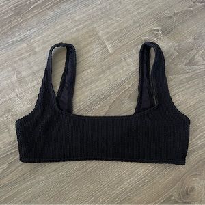 RVCA black bikini top